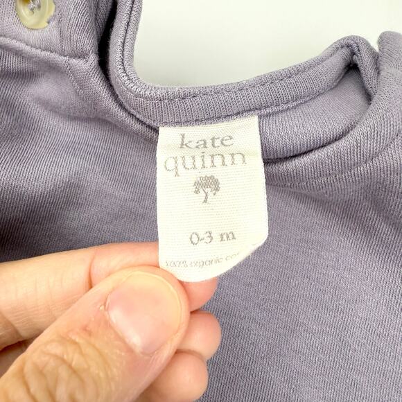 Kate Quinn Organics Purple Baby Sleep Gown - Picture 4 of 5